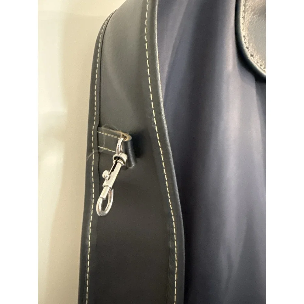 Vintage Jordache Garment Bag Suit‎ Carrier Travel Bag W/ Key Strap Tag Gray